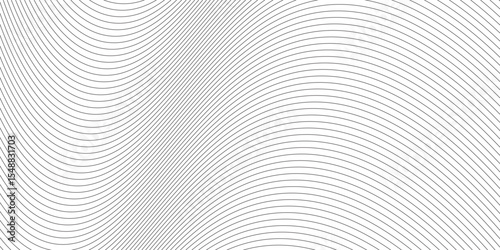 Line halftone gradation texture. Fading horizontal stripe gradient background. Repeating pattern backdrop. Black parallel thin to thick lines backdrop for overlay, print, cover, graphic design. Vector