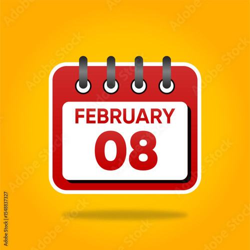 Valentine's Joy Spreads on February 8