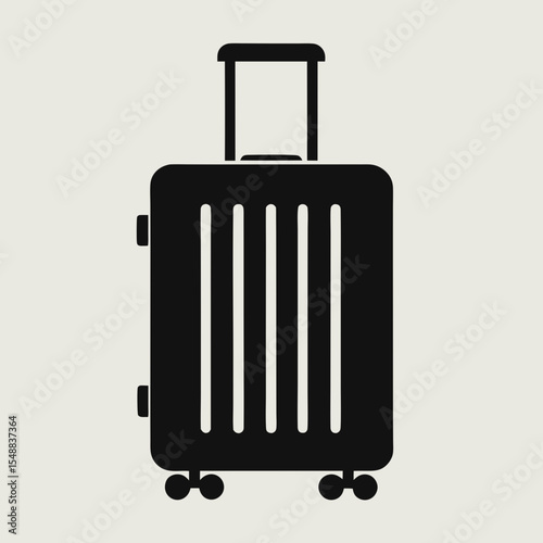 vector illustration of a suitcase