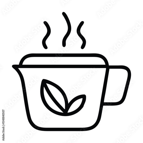 Tea Pot Silhouette Graphics Perfect for Cafe and Kitchen