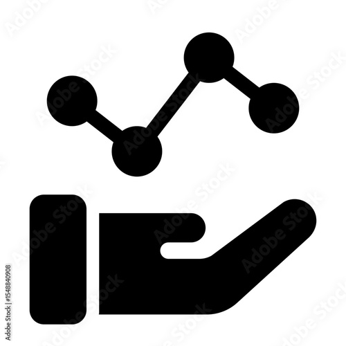 Hand Holding Interconnected Circles