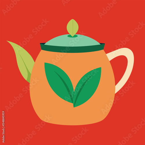 Tea Pot Silhouette Graphics Perfect for Cafe and Kitchen