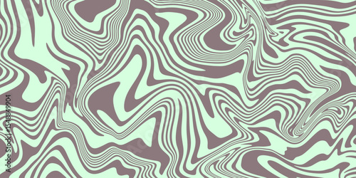 Colorful abstract linear distorted background. Retro, wavy psychedelic pattern wavy psychedelic texture, optical illusion effect