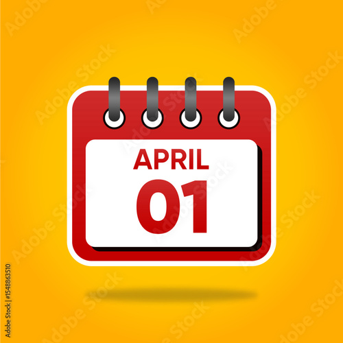 Rain Falls Softly on April 1