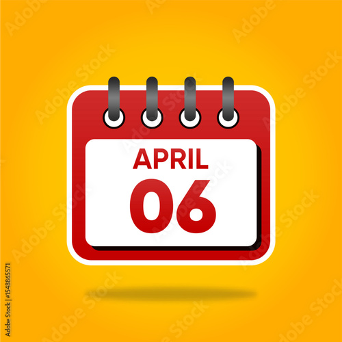 Rain Falls Softly on April 6
