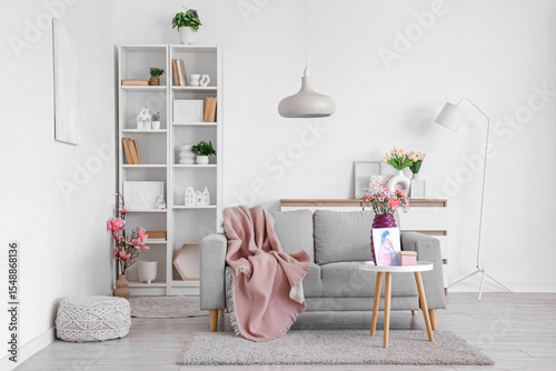 Interior of living room dec...