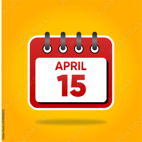 Rain Falls Softly on April 15