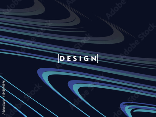 Dynamic dark blue abstract background with gradient diagonal wave pattern, creating a modern and futuristic aesthetic ideal for graphic design, technology or digital concepts.