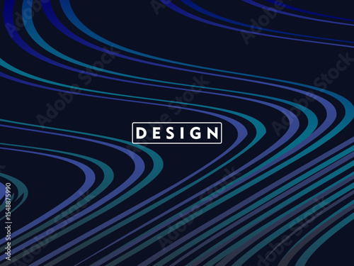 Dynamic dark blue abstract background with gradient diagonal wave pattern, creating a modern and futuristic aesthetic ideal for graphic design, technology or digital concepts.
