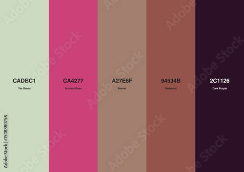 Elegant Earthy and Jewel Tone Color Palette