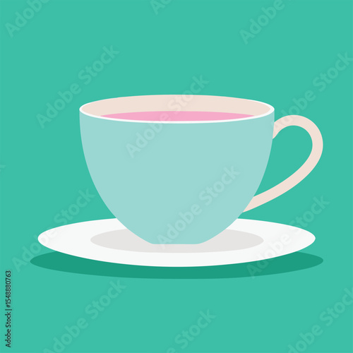 Coffee black and white vector illustration Premium 