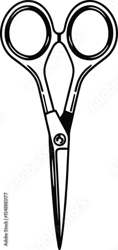 scissors isolated on white background