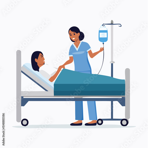 Child health check-up scene, perfect for pediatric websites, health tips, or parenting blogs.