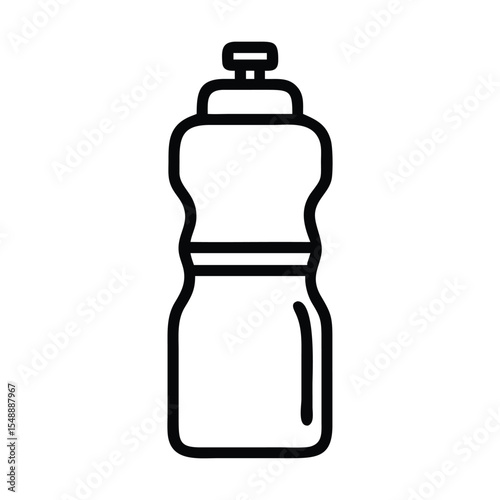 Vector Design Water Bottle Icon Style Premium Vector
