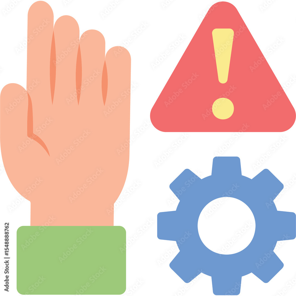 Obraz premium Assertiveness Illustration