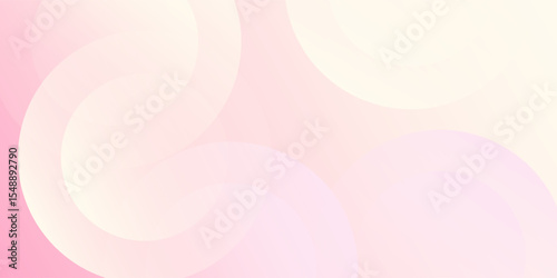 Modern banner background pastel colorful pink and yellow gradations art modern abstract