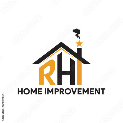 Clean and bold home improvement logo design, ideal for renovation, remodeling, and handyman services. Features tools, houses, or rooflines to symbolize quality, reliability, and craftsmanship.
