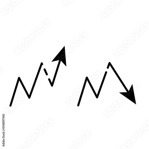 Up and Down Arrows Exchange Icon
