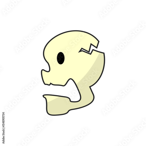 skull disease illustration