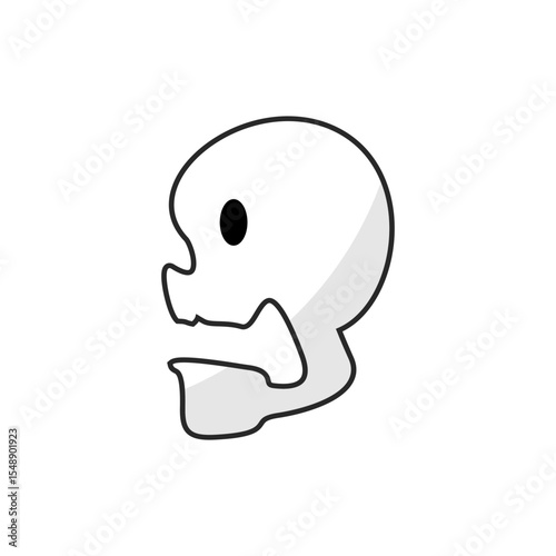 skull disease illustration