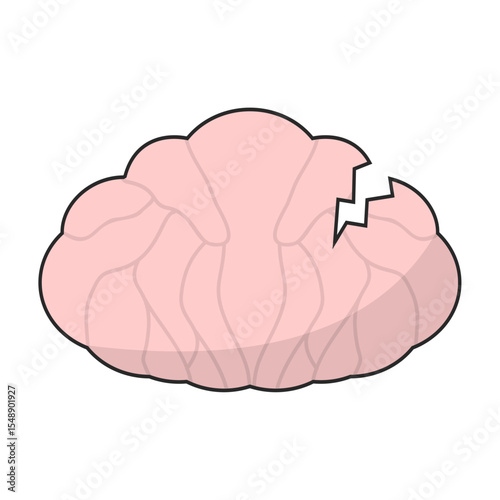 brain disease illustration