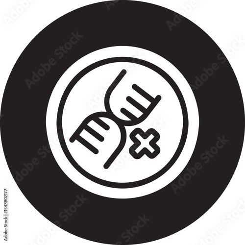 gmo free glyph icon