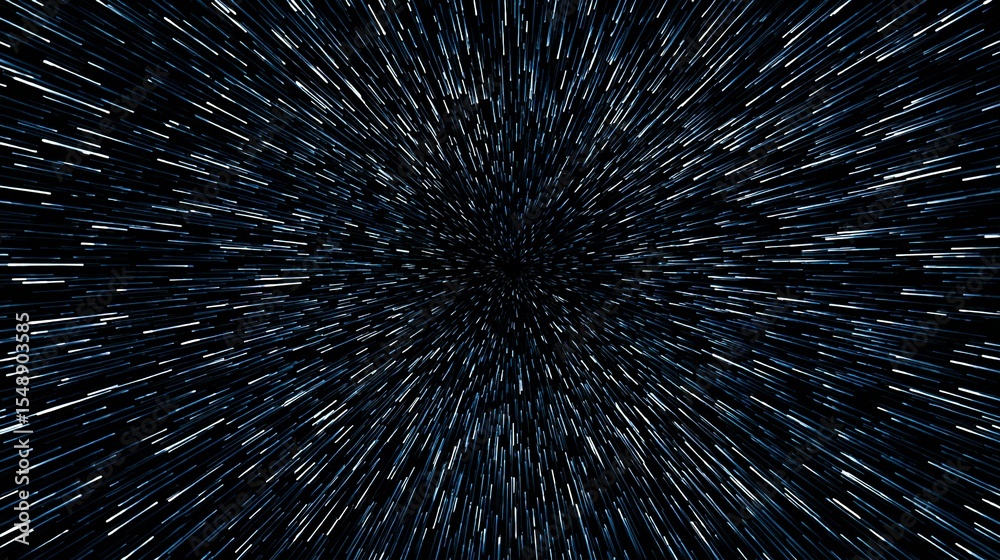 Fototapeta premium Abstract image of radiating lines.