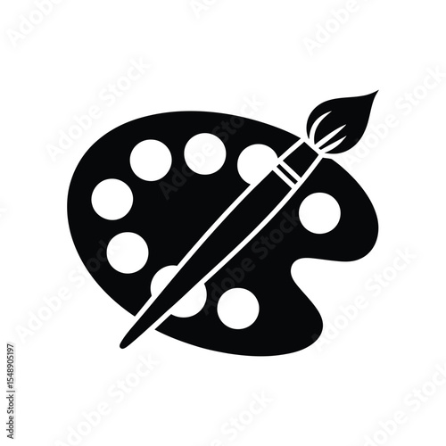 Artist's Palette and Brush A Symbol of Creative Expression and Artistic Skill
