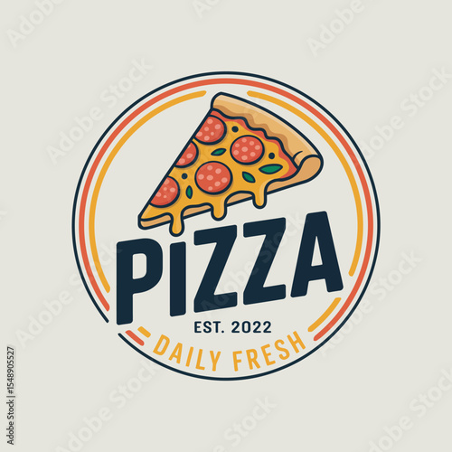 Pizza Slice Logo