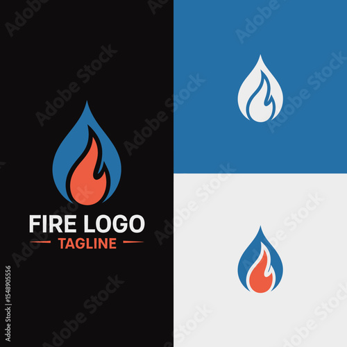 Fire Drop Logo