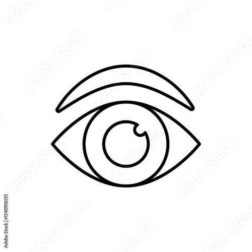 Human eyes icon