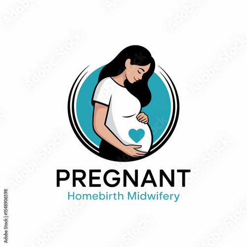 Pregnant Homebirth Midwifery with Loving Heart