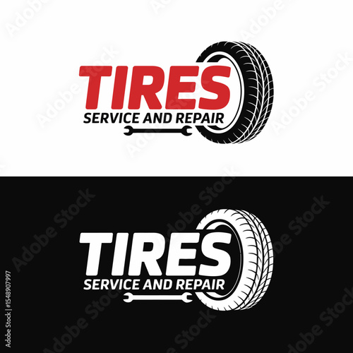 Tire Repair Logo Design