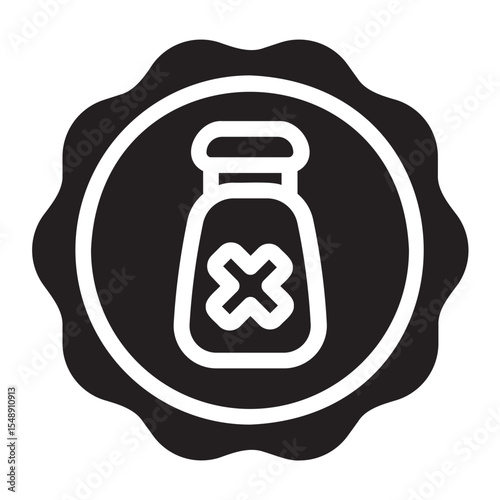 salt glyph icon