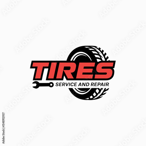 Tire Repair Logo Design