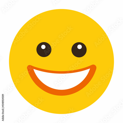 smiley face with smile