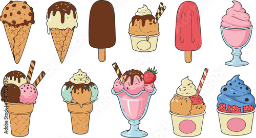 ice cream set