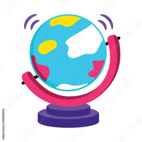 Globe Vector style icons. EPS 10 file.