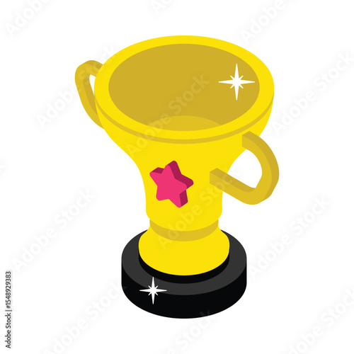 Trophy Vector style icons. EPS 10 file.