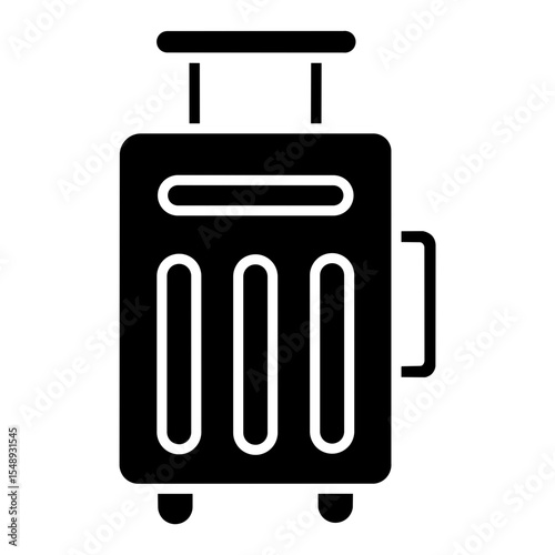 Suitcase icon design 