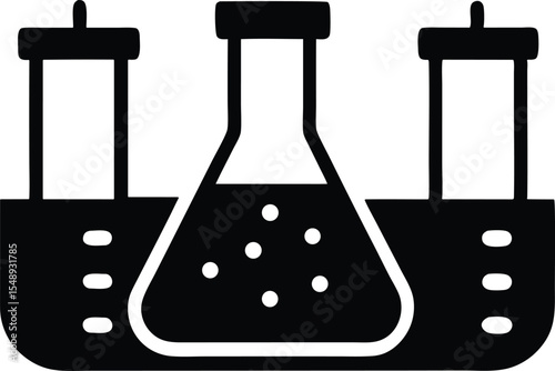 lab results vector icon.