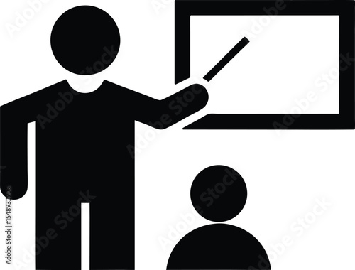 teaching vector icon.