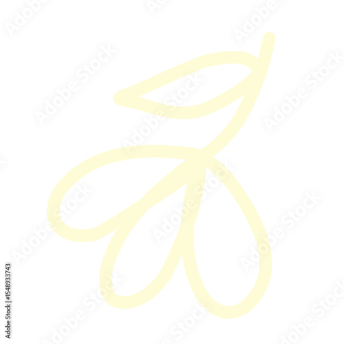 vector illustration of a yellow flower illustration 
