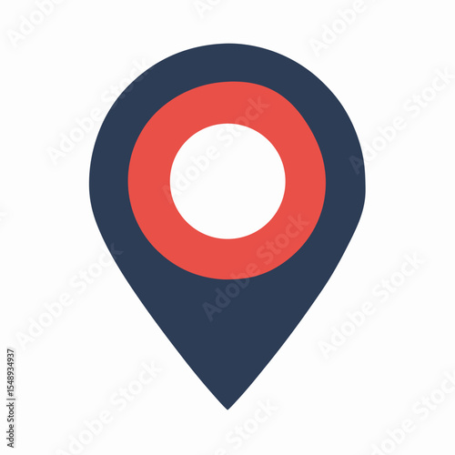 map pointer with flag icon