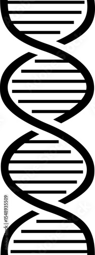 DNA icon. Polygonal wireframe DNA molecule. Medical science, genetic biotechnology, chemistry biology, gene cell concept vector illustration isolated background. Innovation technology concept