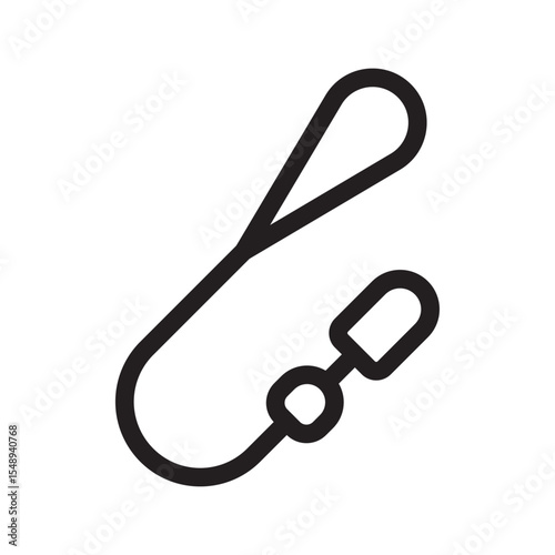 pet leash icon 