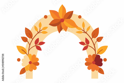 autumn leaves vector illustration