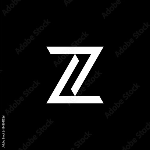 The ZC or CZ initials logo is modern, simple, elegant and unique. Suitable for technology, computer, internet and security companies.