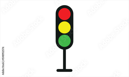 Traffic Light Icon - Pole Mounted Signal