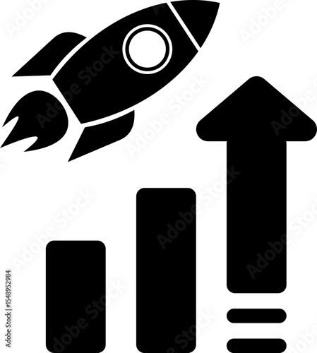 Scale Up Business Icon
